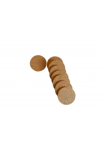 Obrázok pre Korková mini podložka KRUH 8 kusov