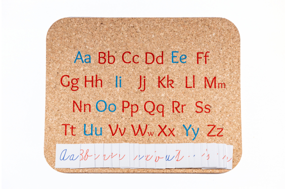 montessori abeceda